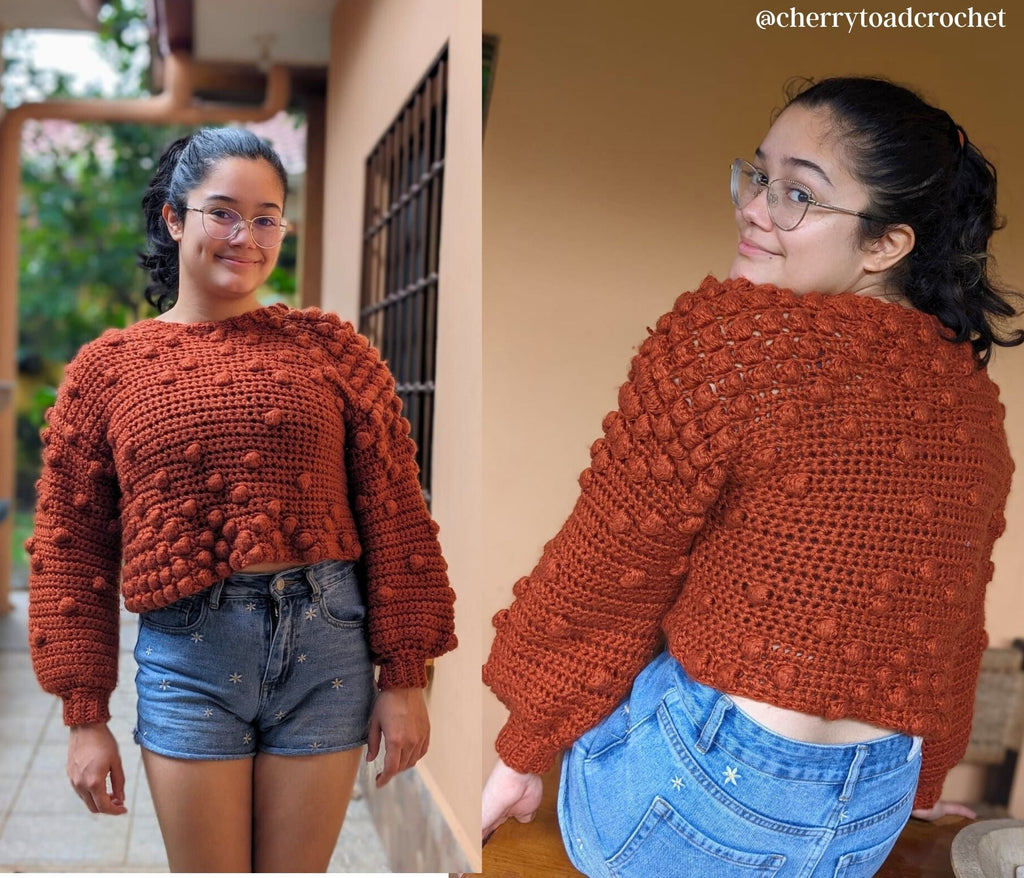 Aspen Pullover Crochet Pattern PDF