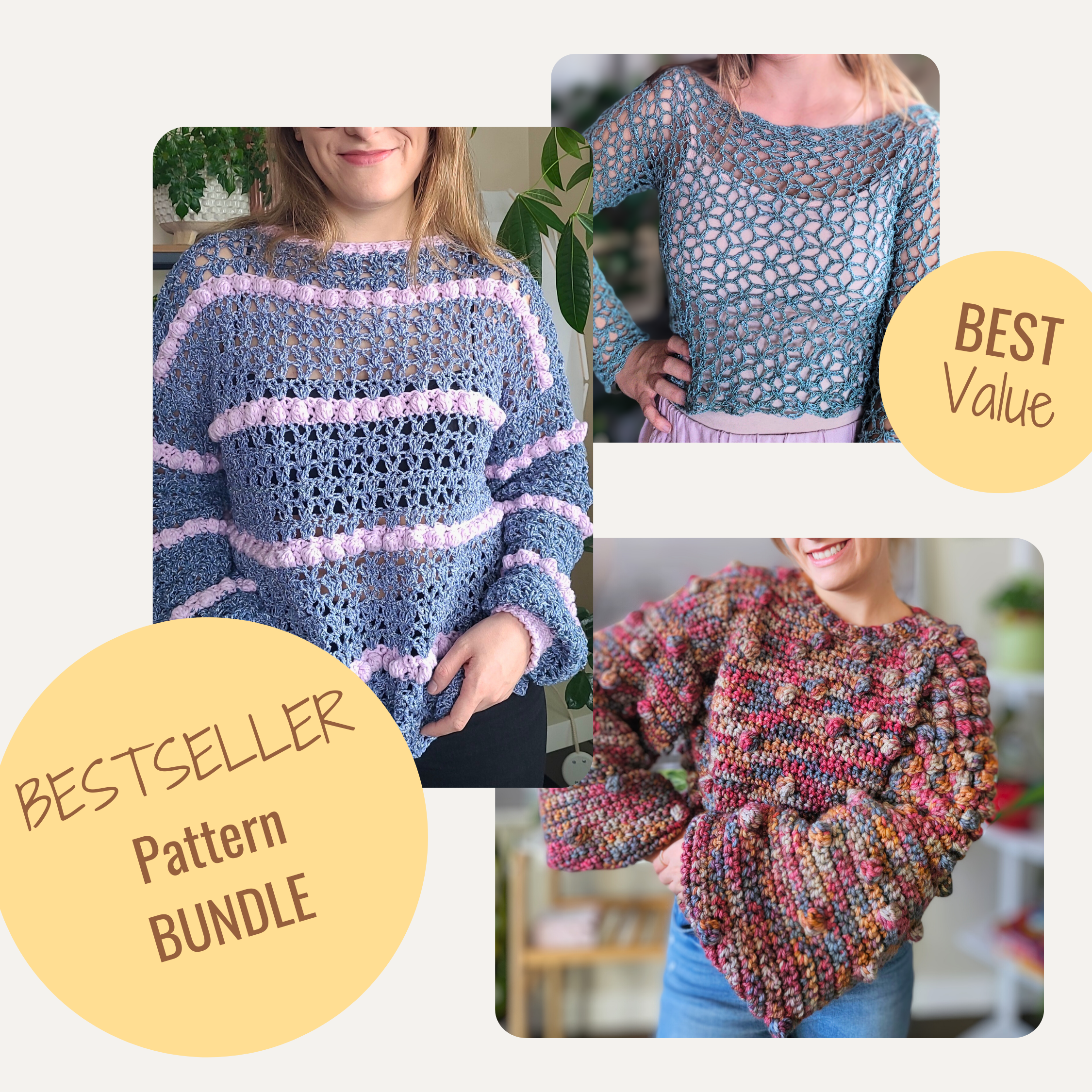 BESTSELLERS Crochet Pattern Bundle PDF