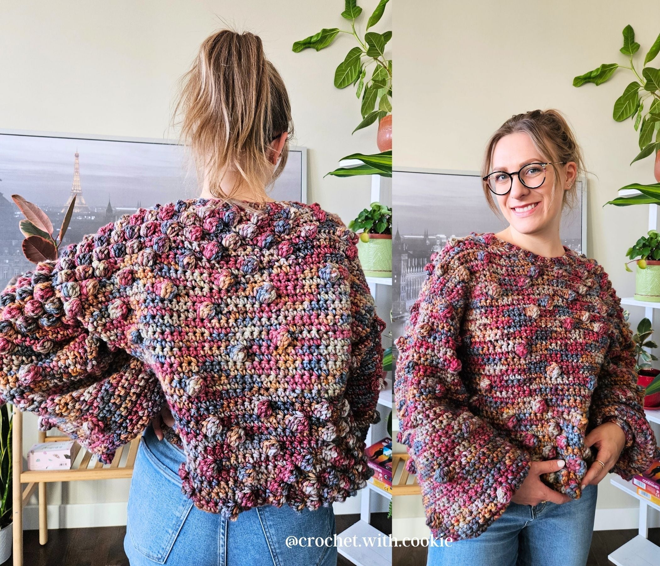 Aspen Pullover Crochet Pattern PDF