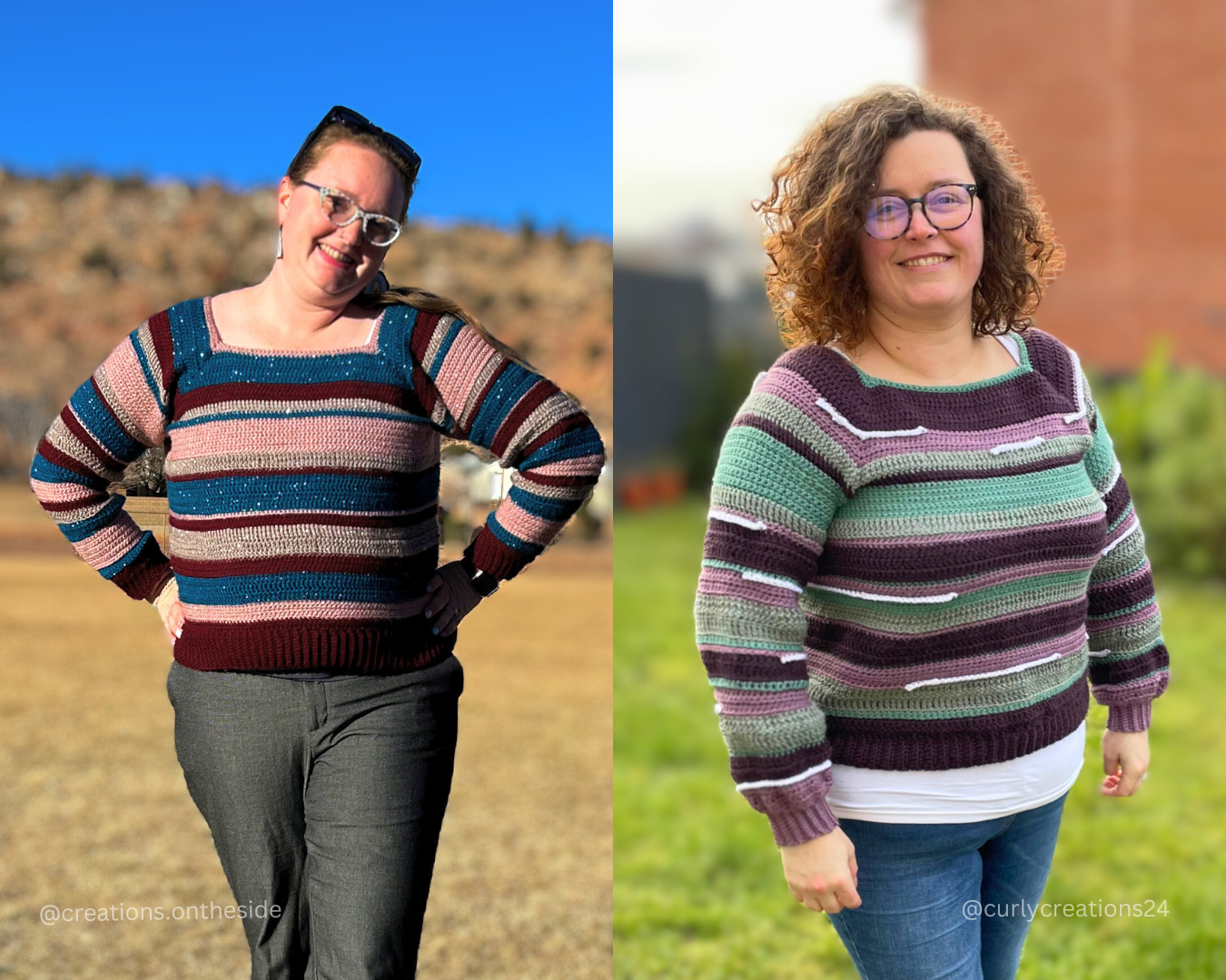 Candy Crush Pullover Crochet Pattern PDF