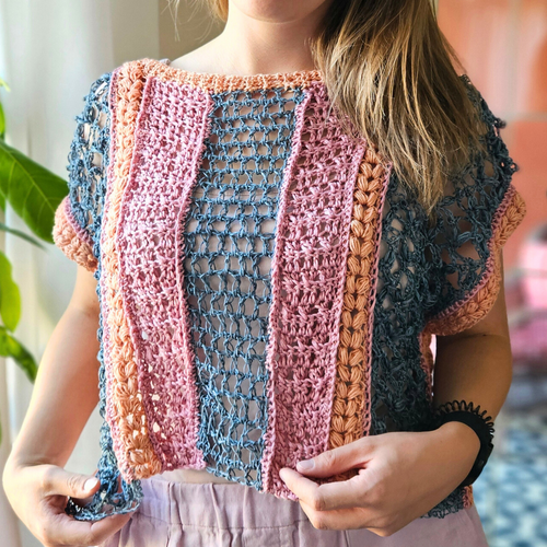 Athena Top Crochet Pattern PDF