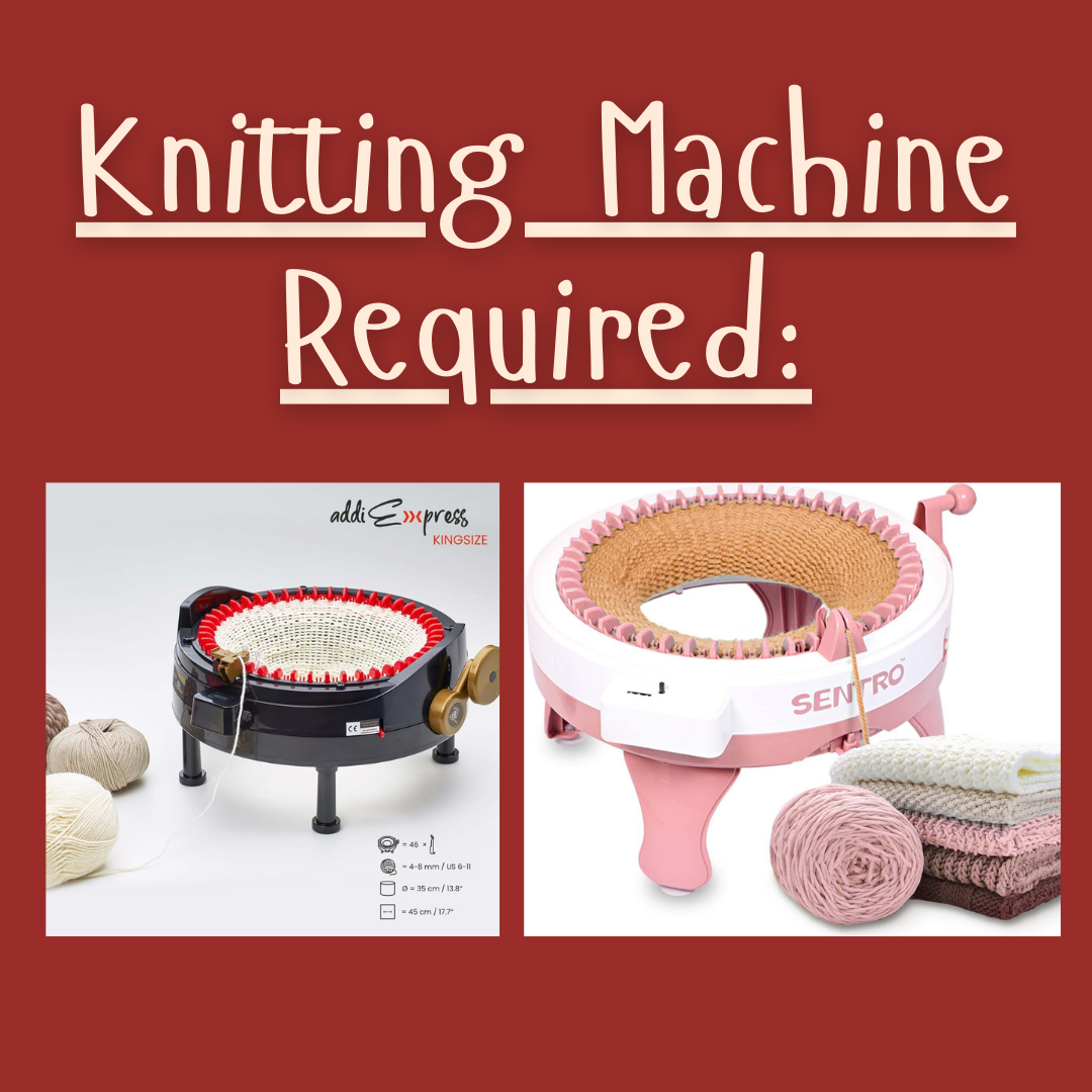 Tessa Top Circular Knitting Machine Pattern PDF
