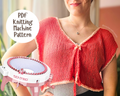 Tessa Top Circular Knitting Machine Pattern PDF